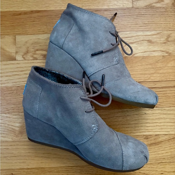 Toms Desert wedge booties - Picture 4 of 6